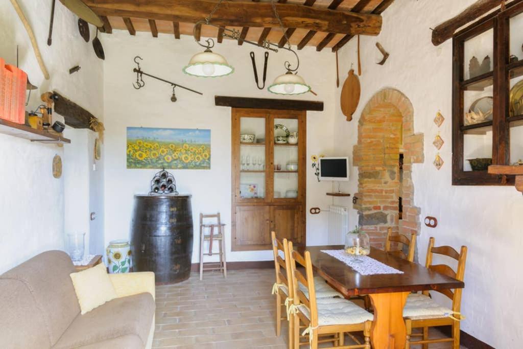Girasole Cottage Overlooking The Orcia Valley In Tuscany Radicofani Bagian luar foto