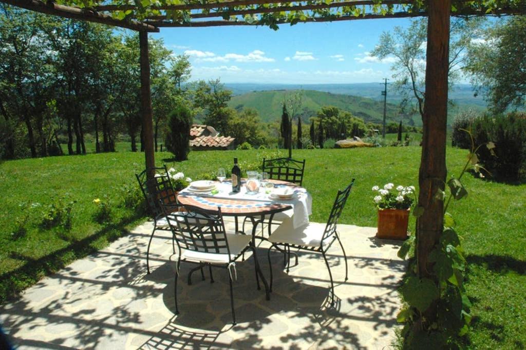 Girasole Cottage Overlooking The Orcia Valley In Tuscany Radicofani Bagian luar foto