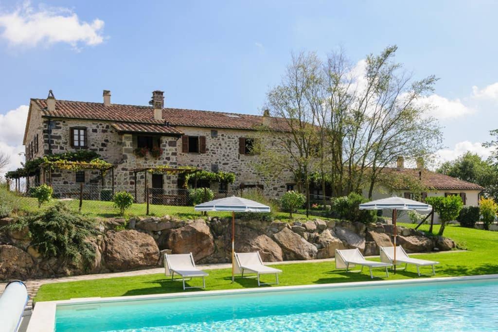 Girasole Cottage Overlooking The Orcia Valley In Tuscany Radicofani Bagian luar foto