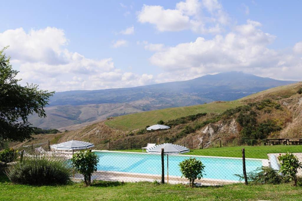 Girasole Cottage Overlooking The Orcia Valley In Tuscany Radicofani Bagian luar foto