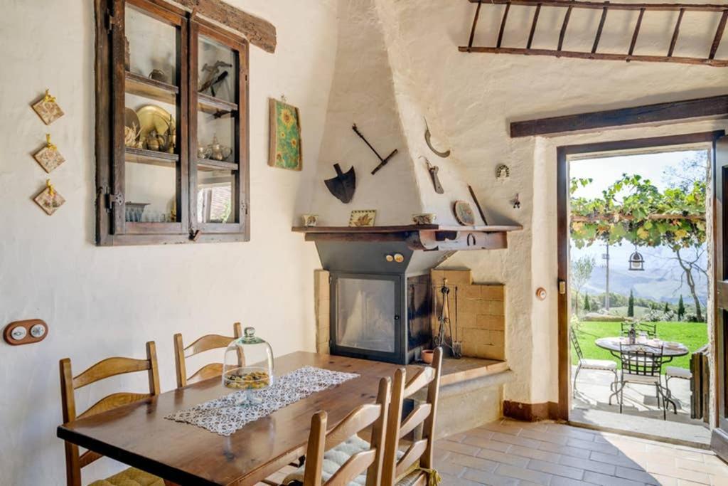 Girasole Cottage Overlooking The Orcia Valley In Tuscany Radicofani Bagian luar foto