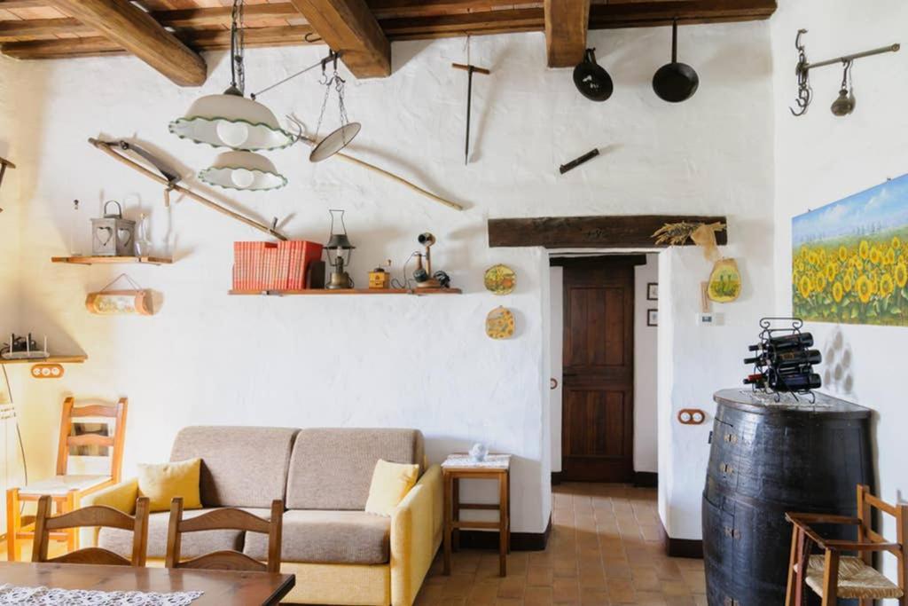 Girasole Cottage Overlooking The Orcia Valley In Tuscany Radicofani Bagian luar foto